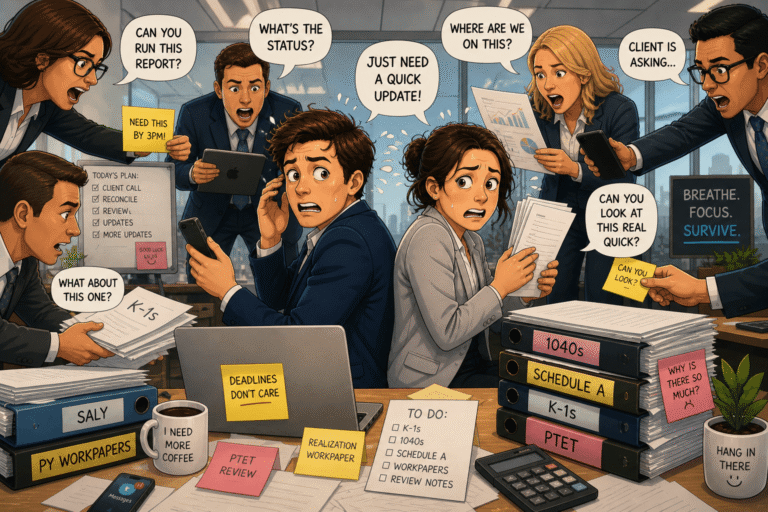First year in public accounting tax associate overwhelmed